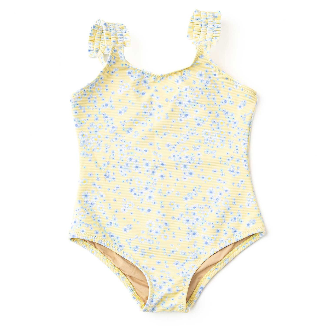 Ribbed One Piece - Butter Blooms