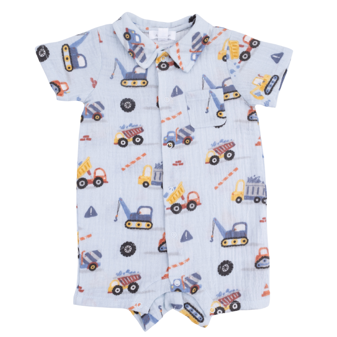 Polo Shortie - Crayon Construction