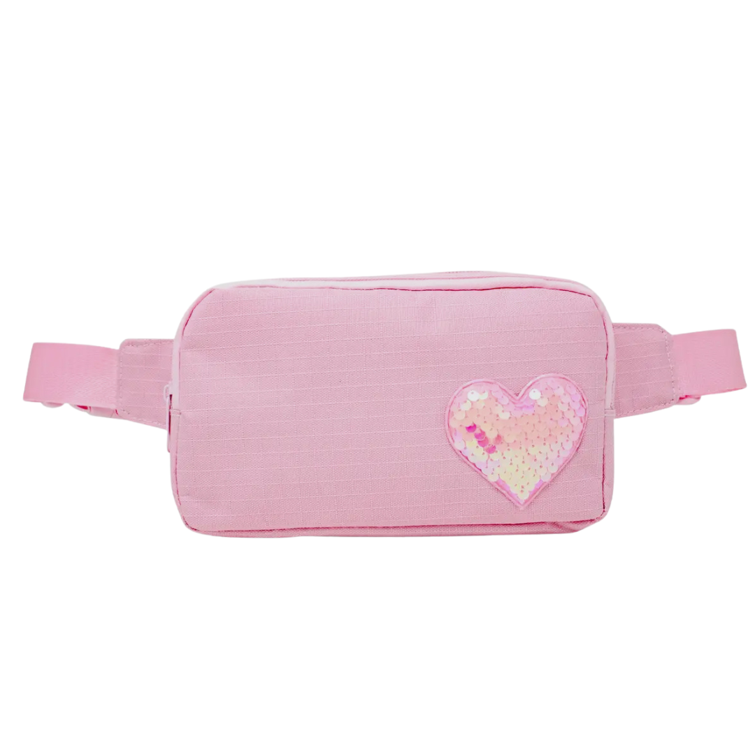Sequin Heart Crossbody