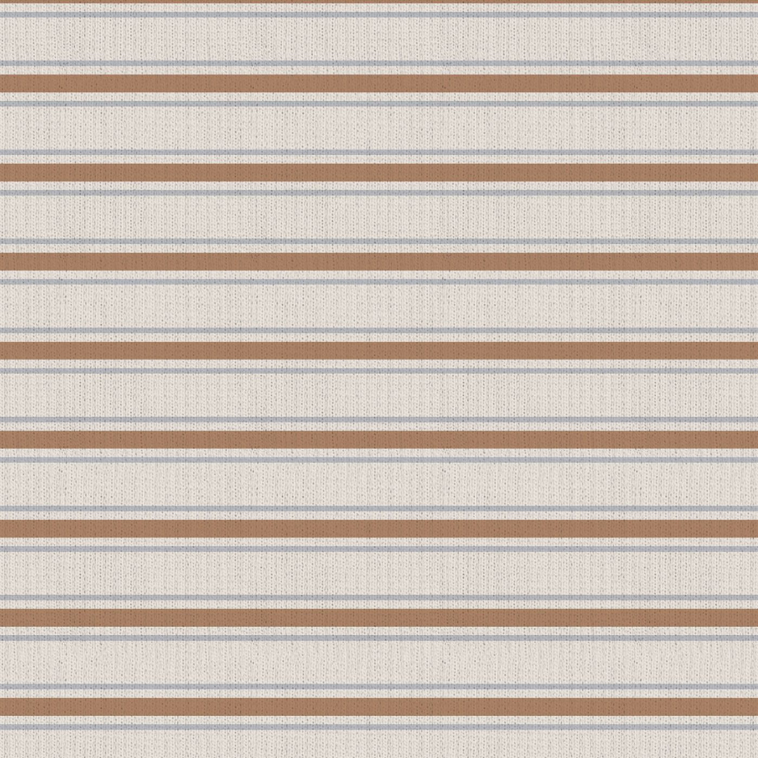 Polo Romper - Vintage Stripe