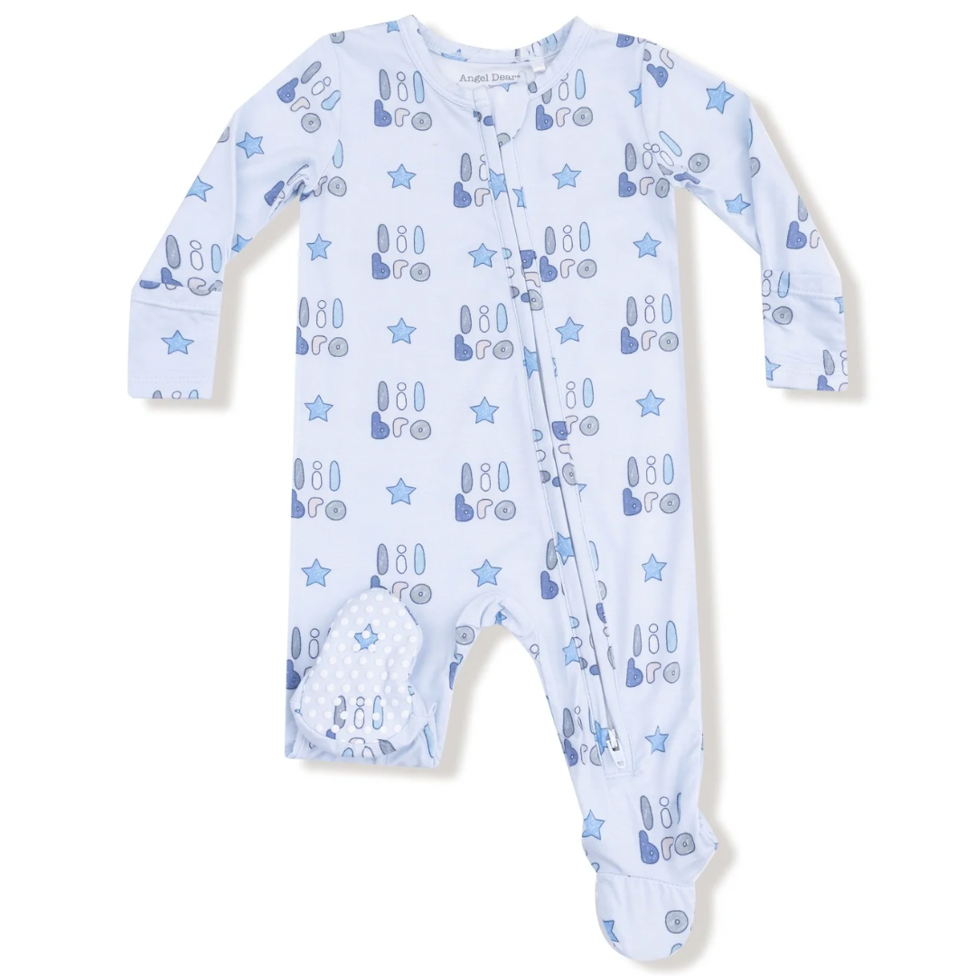 Lil Bro - 2 Way Zipper Footie