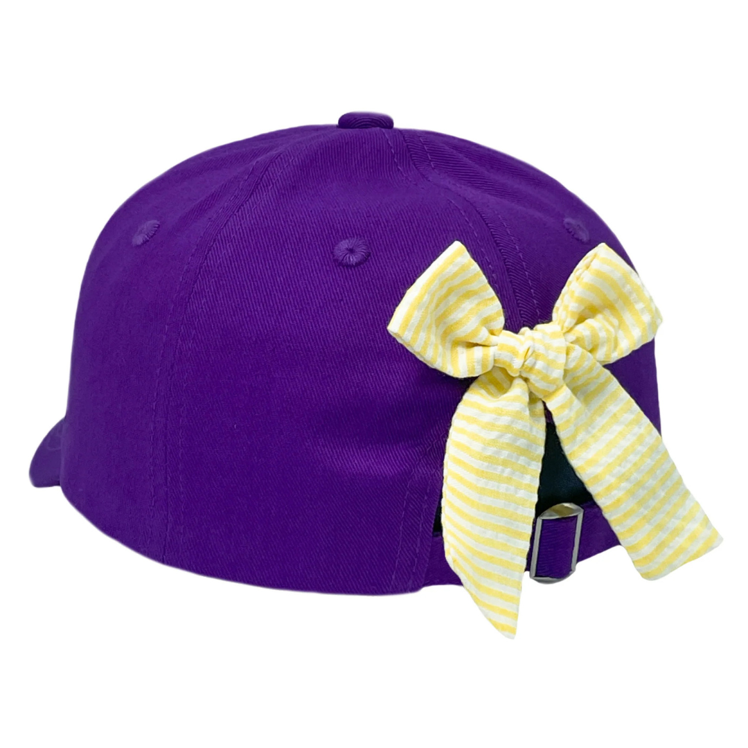 LSU Bow Baseball Hat