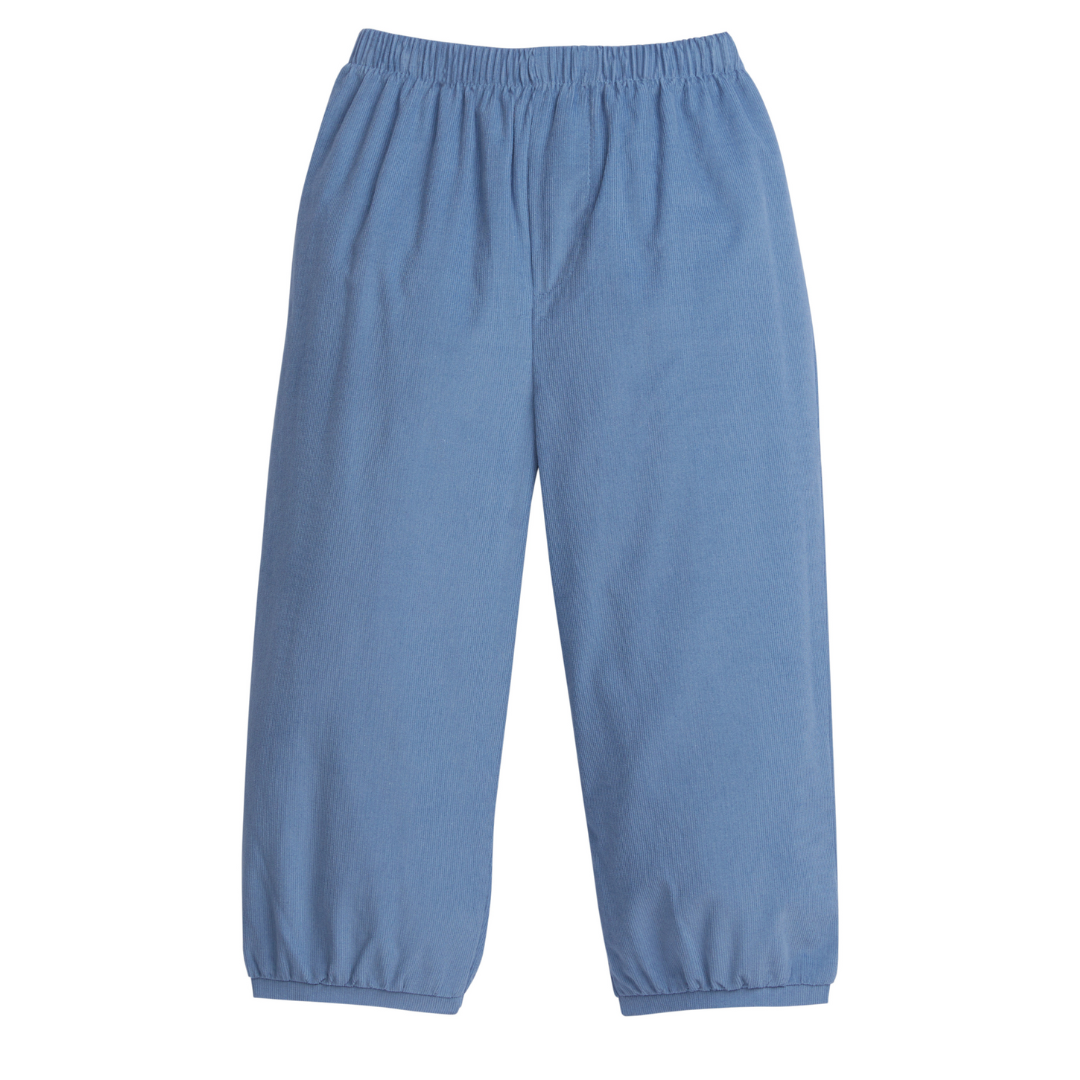 Banded Pant - Stormy Blue Corduroy