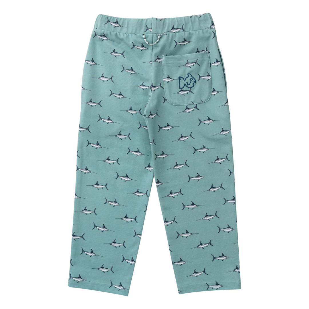 Lounge Life Pant - Swordfish Print
