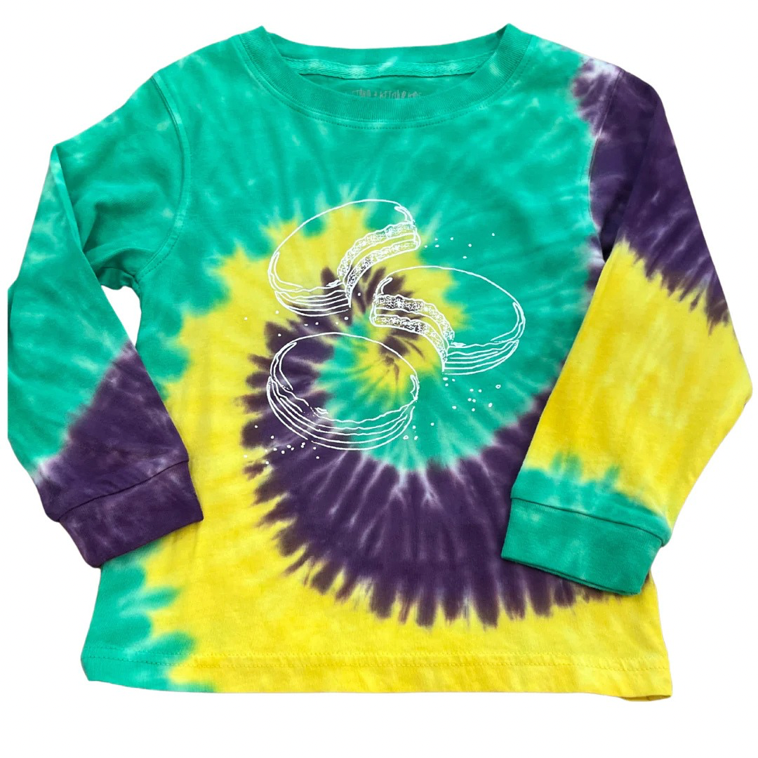 Tye Dye Moonpie Mardi Gras T-Shirt