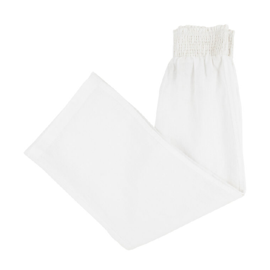 Lenai Lounge Pants - Worth Avenue White