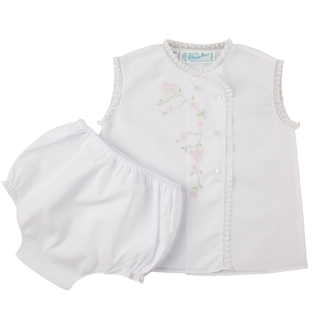 Floral Lace Diaper Set