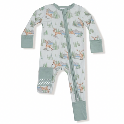 Buck Deer - 2 Way Zipper Romper