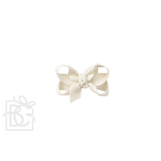 1.5" Signature Grosgrain Double Knot Bow on Clip