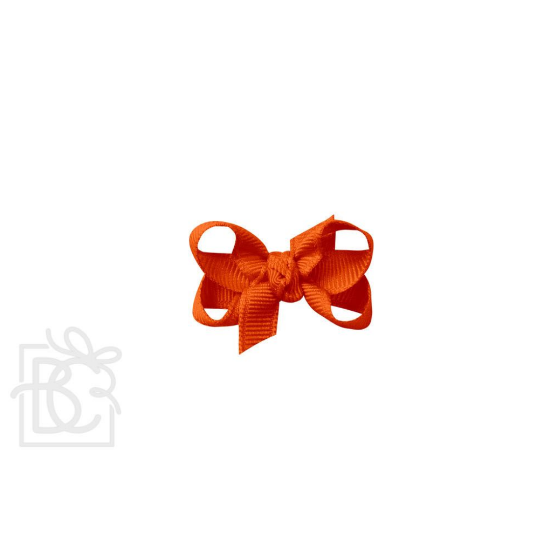 1.5" Signature Grosgrain Double Knot Bow on Clip