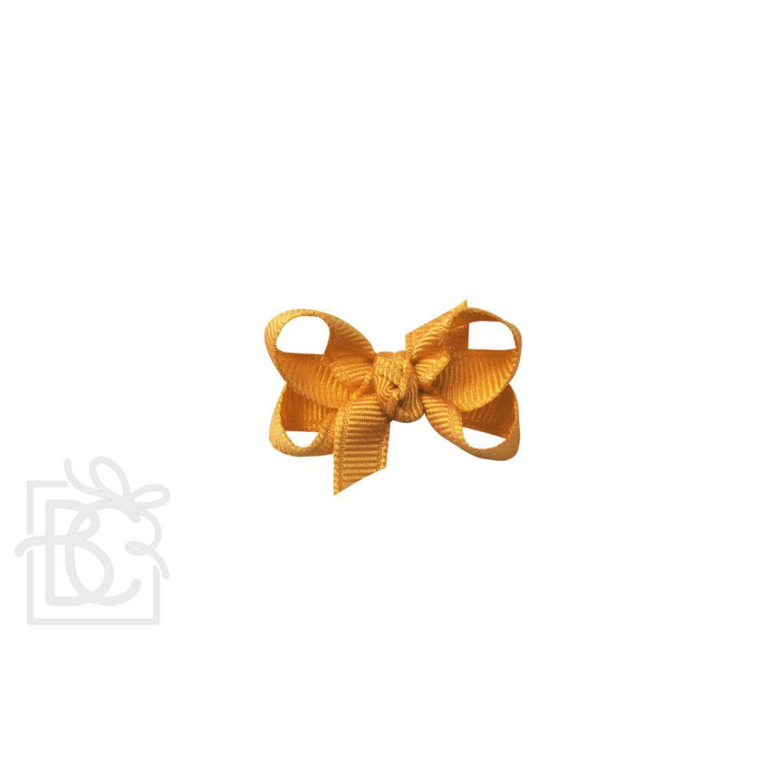 1.5" Signature Grosgrain Double Knot Bow on Clip