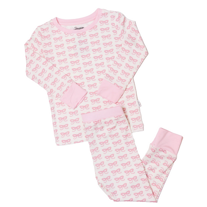 Bow Two-Piece Pajama Set