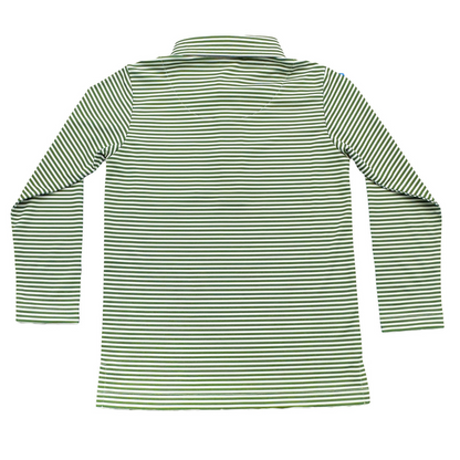 Inshore Performance Stripe Long Sleeve Polo