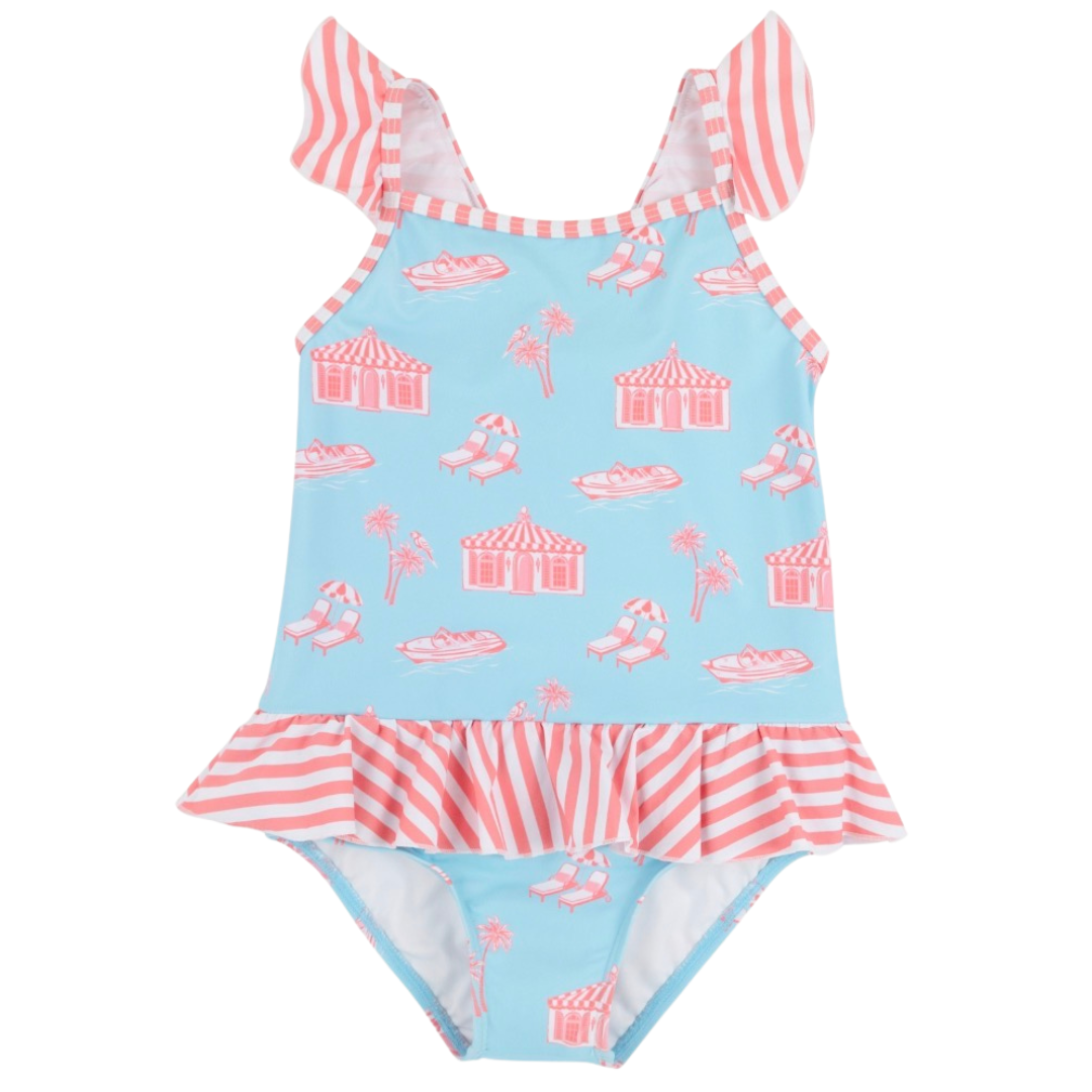 St. Lucia Swimsuit - Parrot Cay Canopy