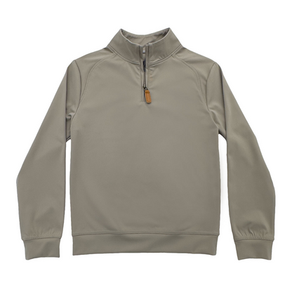 Collins Quarter Zip - Taupe