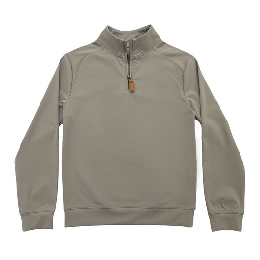 Collins Quarter Zip - Taupe
