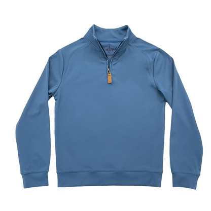 Collins Quarter Zip - Blue