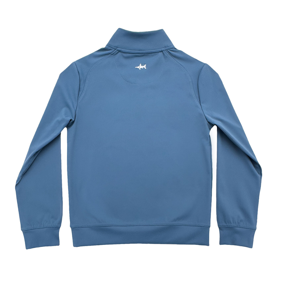 Collins Quarter Zip - Blue