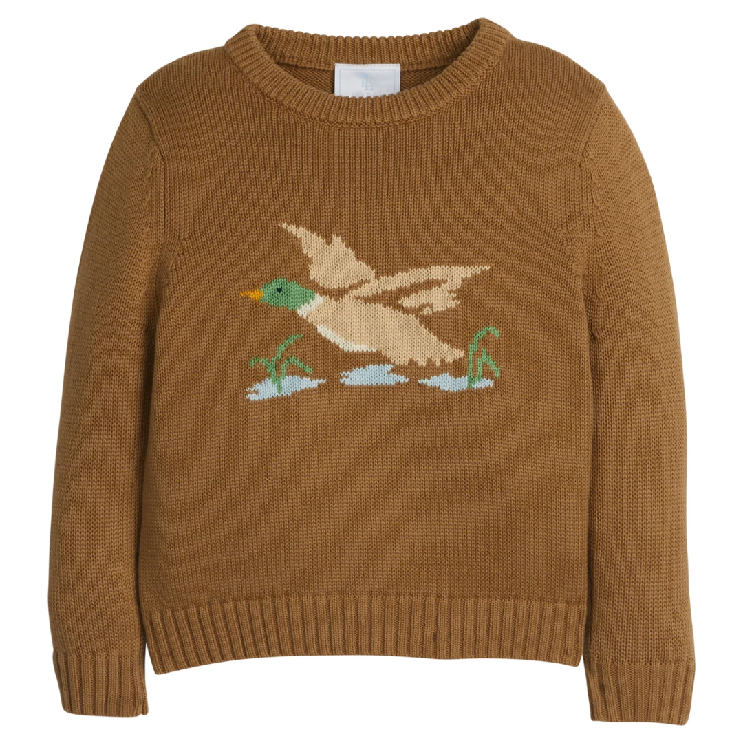 Intarsia Sweater - Flying Mallard
