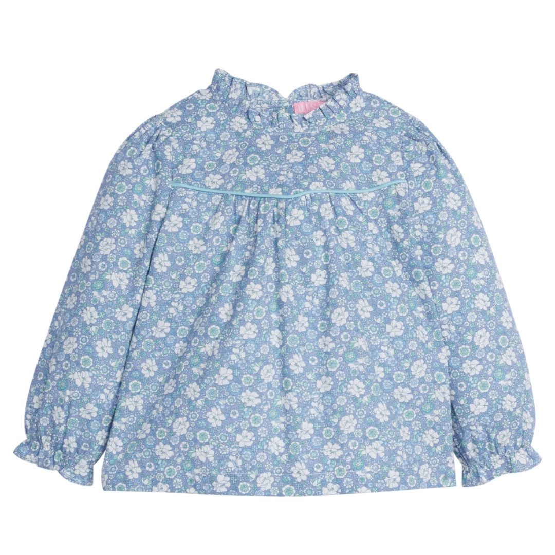 Mccall Top - Bedford Gardens Blue