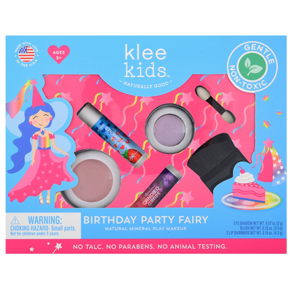 Birthday Party Fairy 4 Piece Makeup Kit
