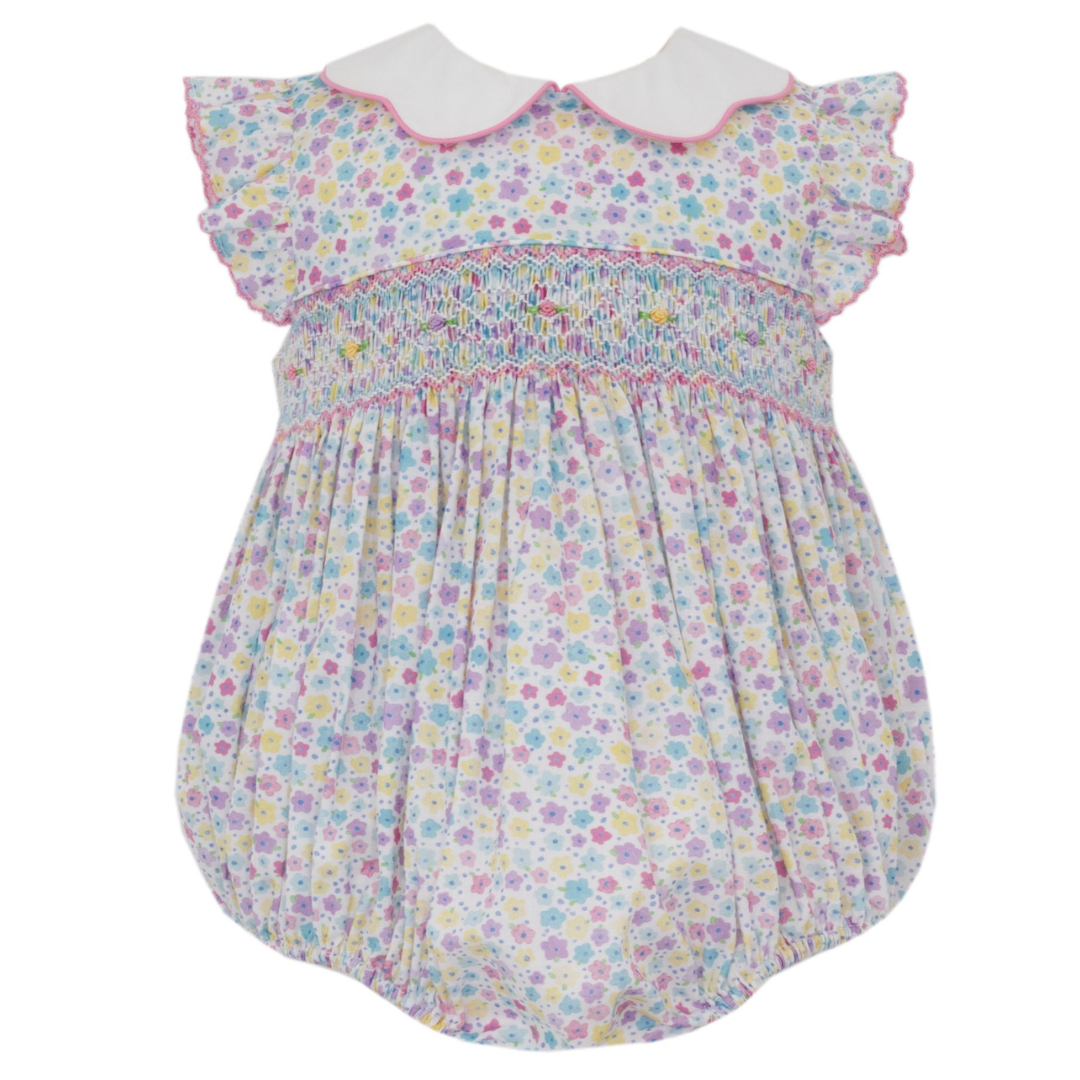 Chloe Multi Floral Sleeveless Bubble