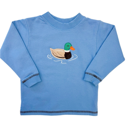 Appliqué Mallard Sweatshirt