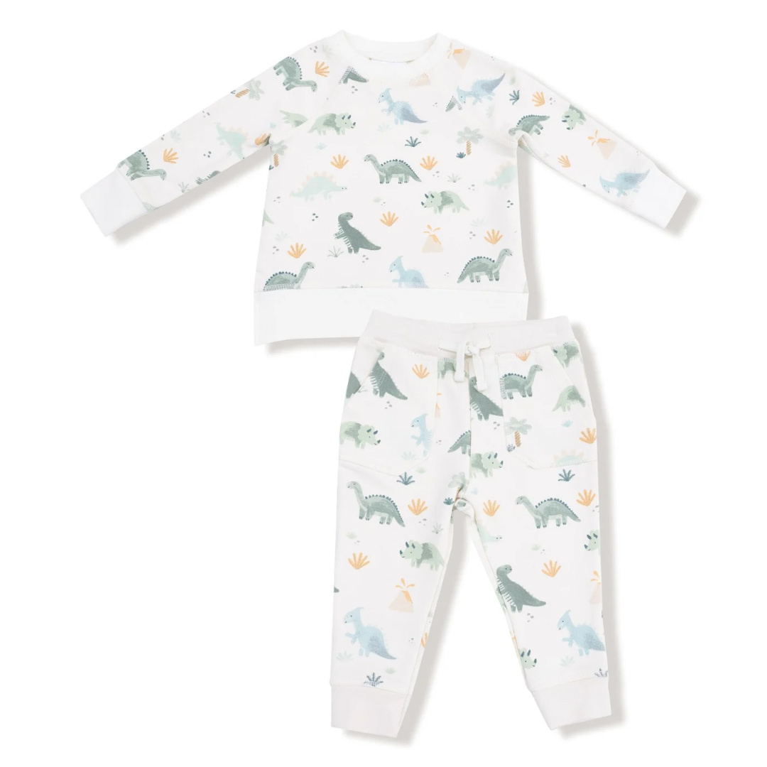 Soft Dinos Sweatshirt + Jogger Set