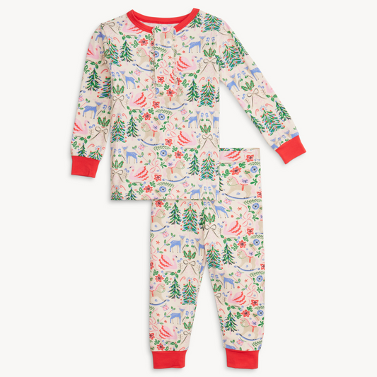 Sugar Plum Dreams Modal Long Sleeve Pajama