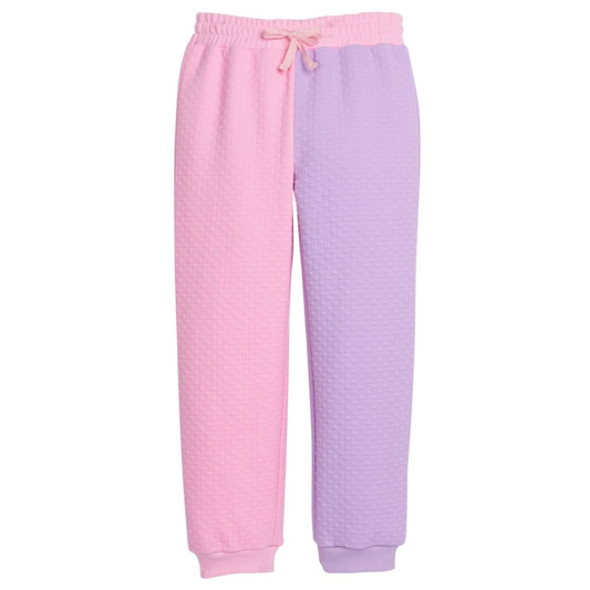 Color Block Jogger - Pink & Lilac