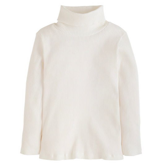 Ribbed Turtleneck - Ivory