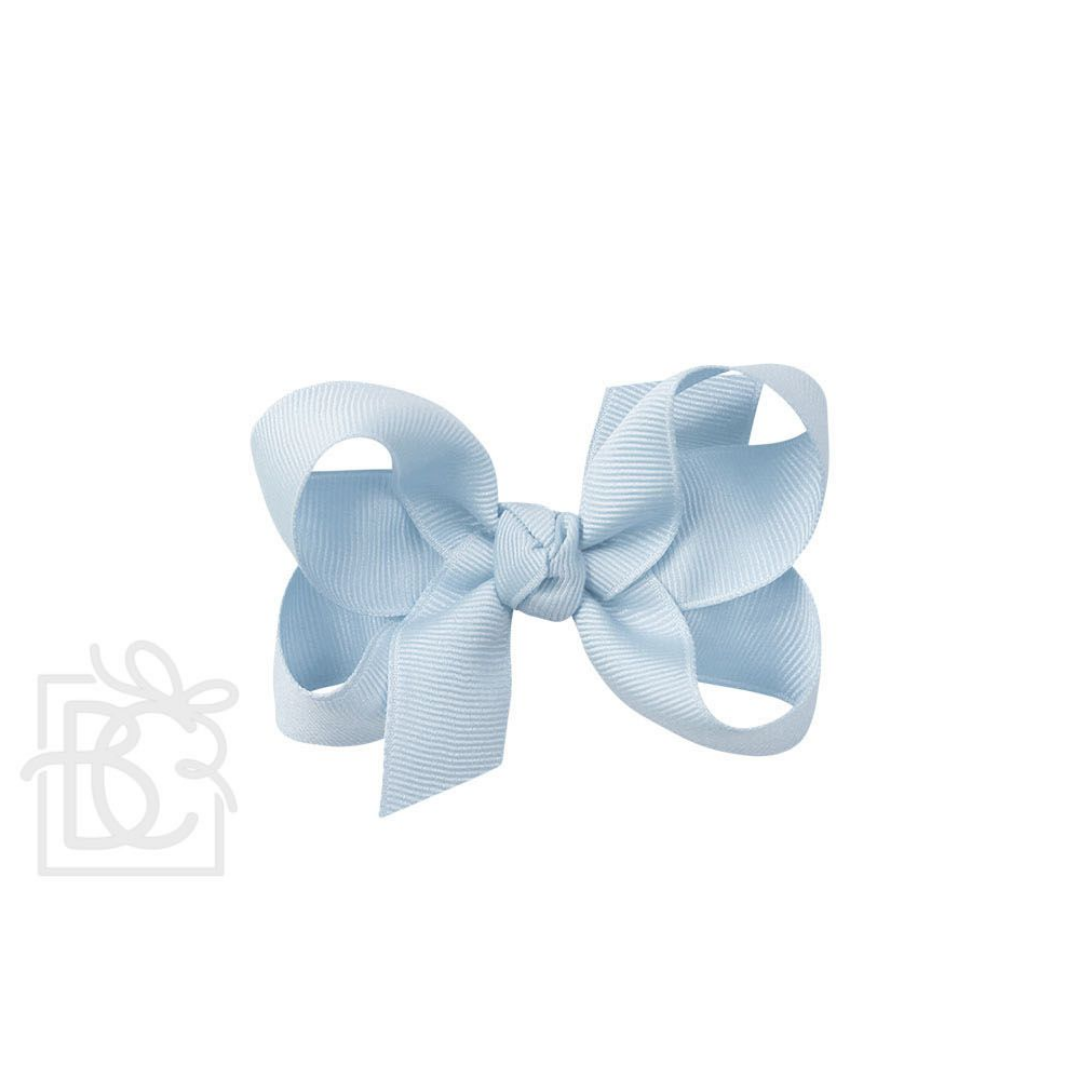 3.5" Signature Grosgrain Double Knot Bow on Clip