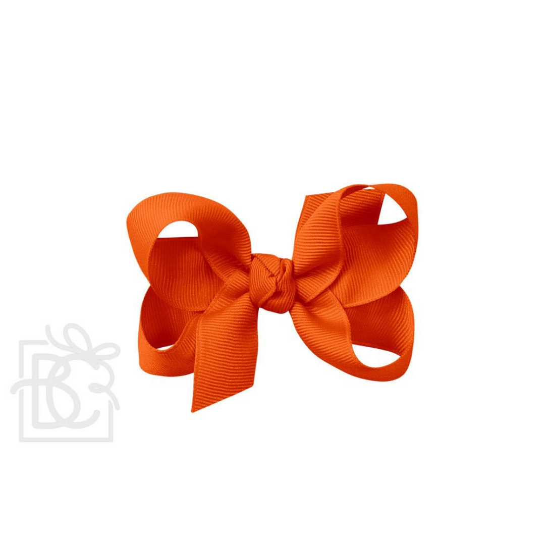 3.5" Signature Grosgrain Double Knot Bow on Clip