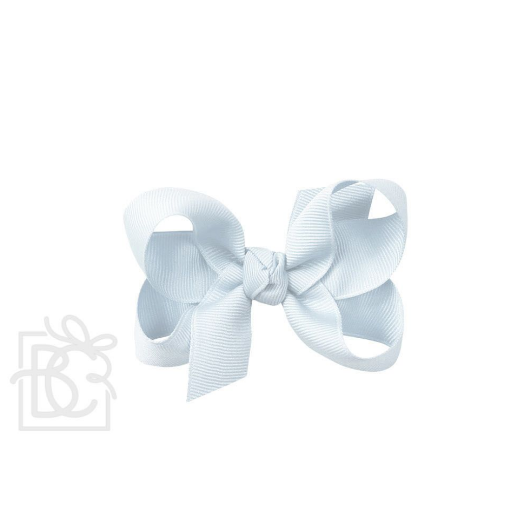 3.5" Signature Grosgrain Double Knot Bow on Clip