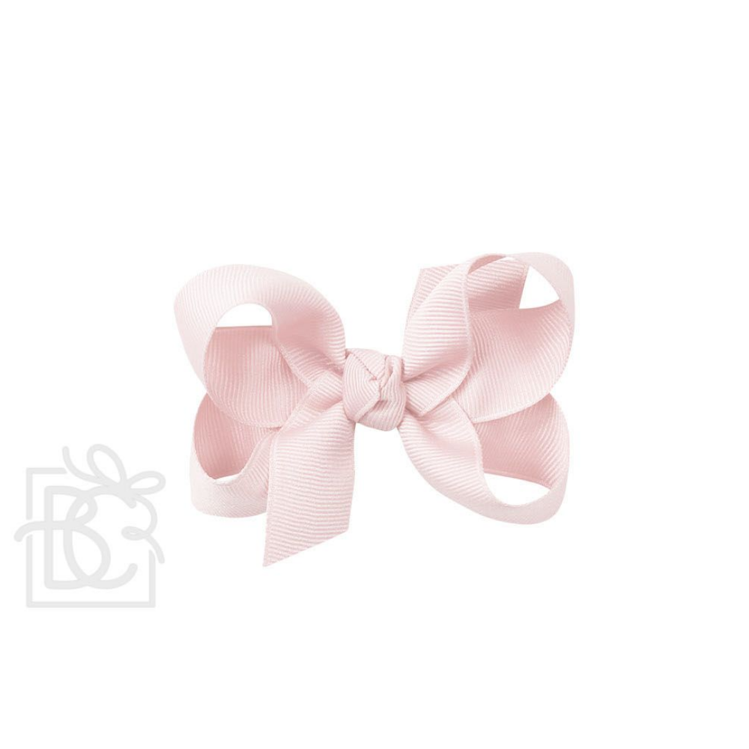 3.5" Signature Grosgrain Double Knot Bow on Clip