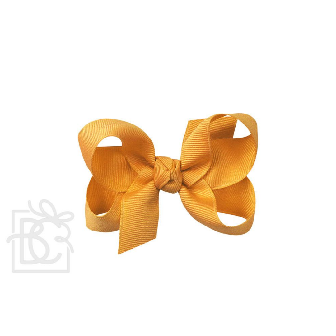 3.5" Signature Grosgrain Double Knot Bow on Clip