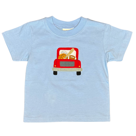 Truck with Sports Equipment Tee