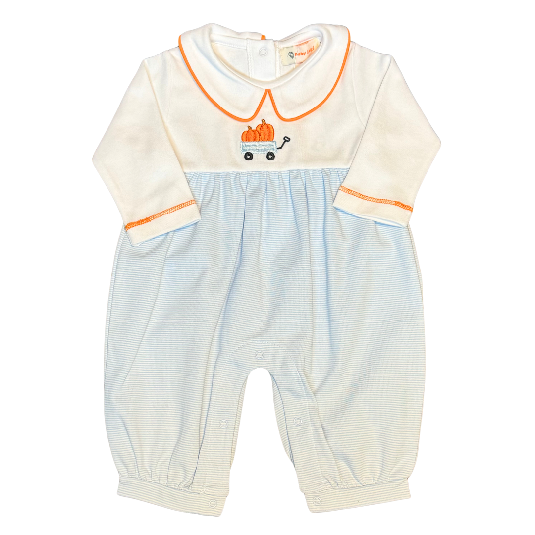 Pumpkin Wagon Romper