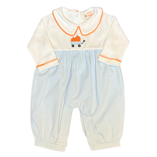 Pumpkin Wagon Romper