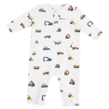Uni Romper - Construction Vehicles