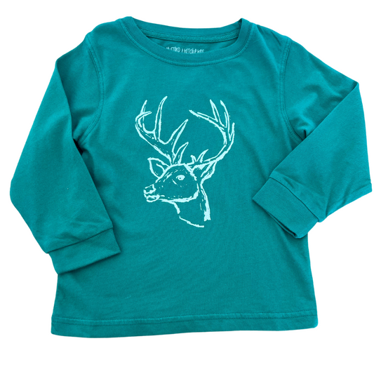 Long Sleeve Deer Tee