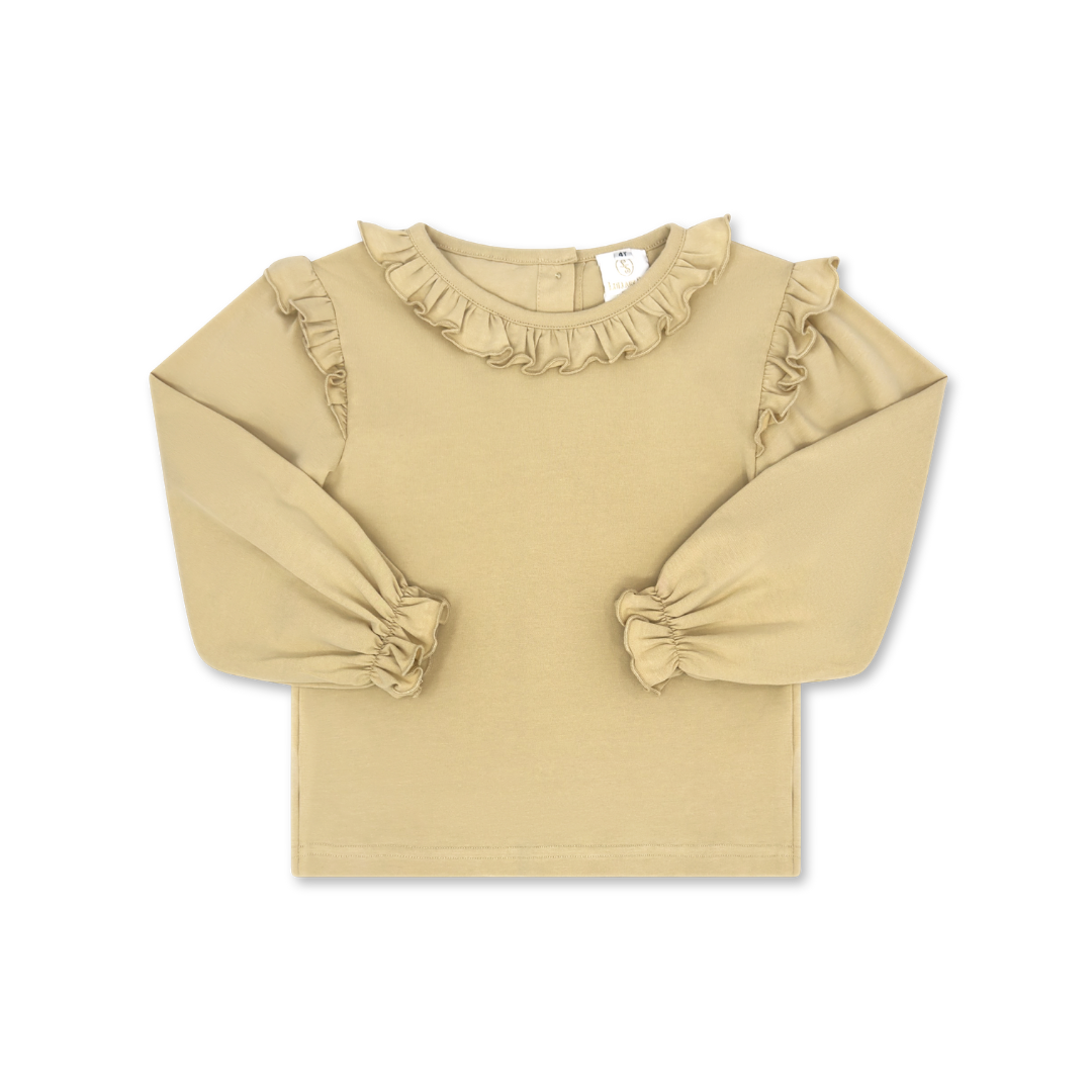 Evelyn Blouse - Kennedy Khaki