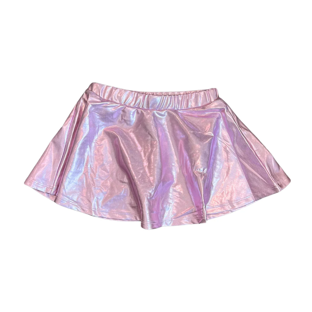 Metallic Skirt - Lavender