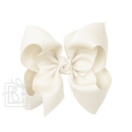 5.5" Signature Grosgrain Double Knot Bow on Clip