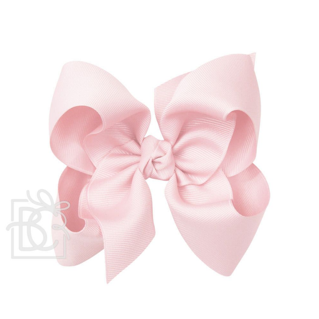 5.5" Signature Grosgrain Double Knot Bow on Clip