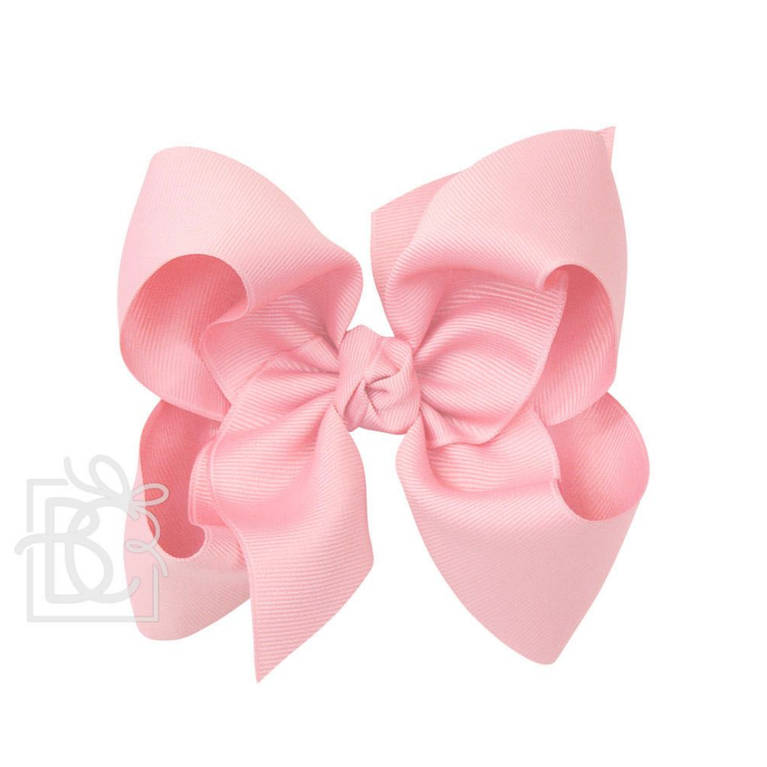 5.5" Signature Grosgrain Double Knot Bow on Clip