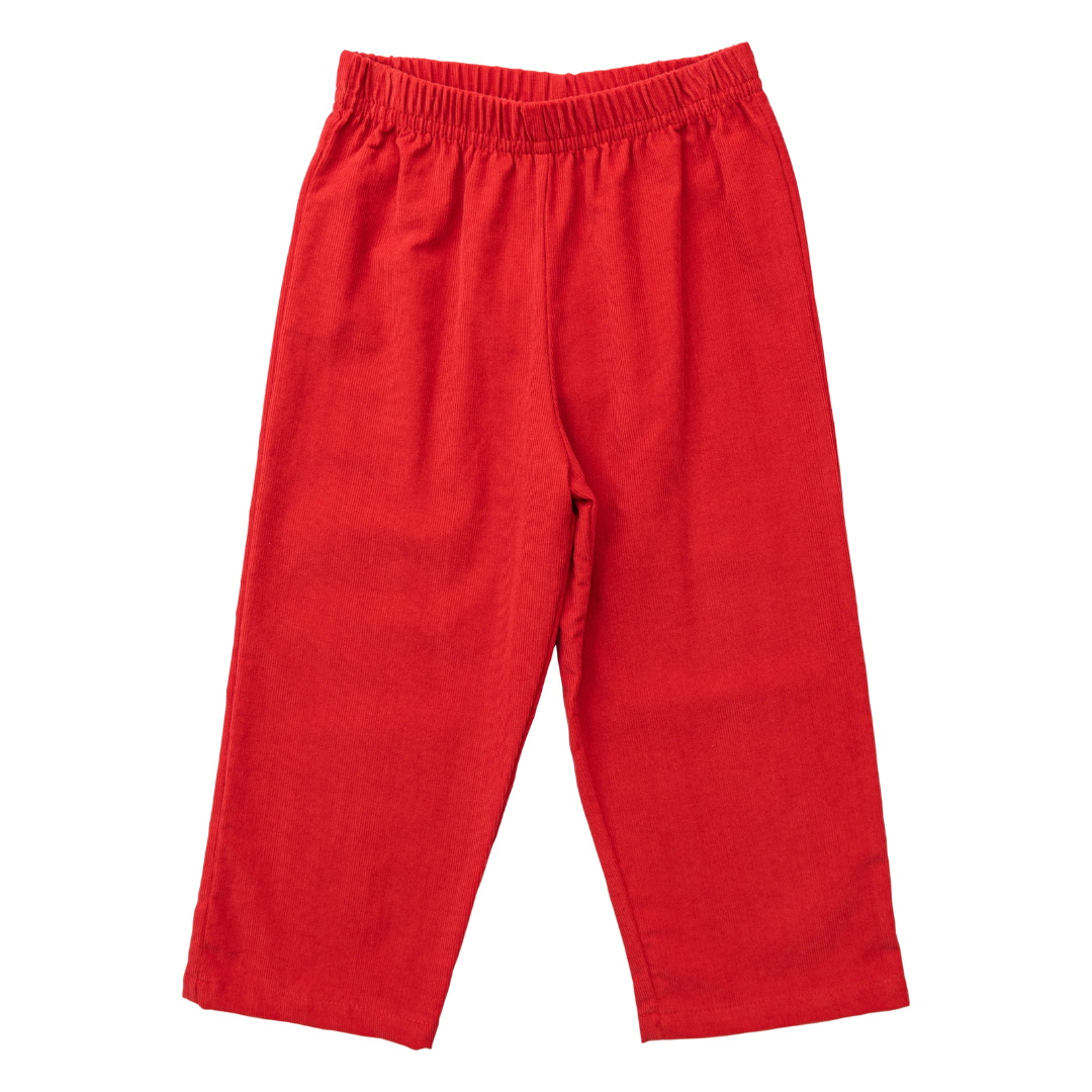 Corduroy Pants - Red