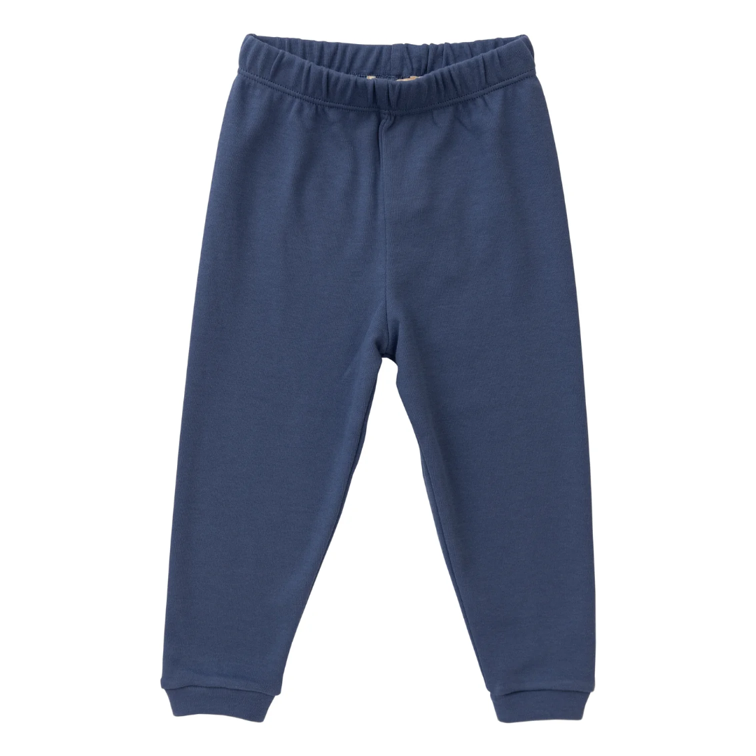 Knit Joggers - Steel Blue