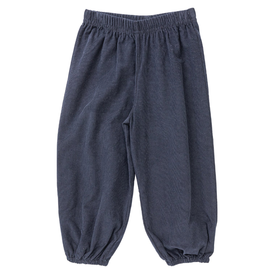 Corduroy Bloomer Pants - Navy