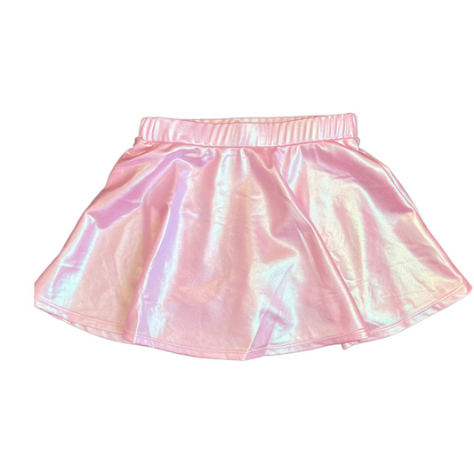 Metallic Skirt - Pink